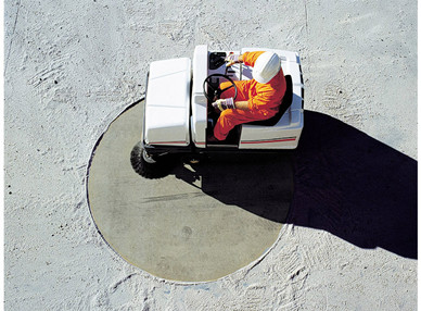 Dulevo 1100Futural sweeper of driving type